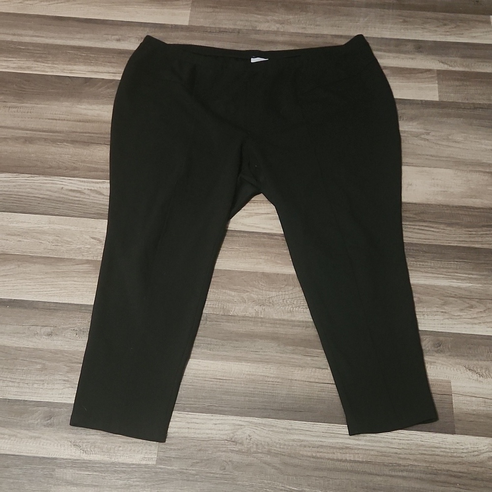 Avenue Black Dress Stretch Pants Size 26/28